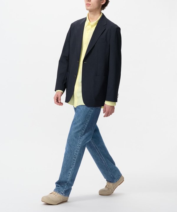 Product photo from a live listing: UNIQLO JW Anderson straight denim pants